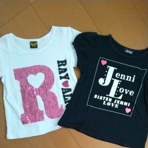 SISTER JENNI Tシャツ 2枚セット RAY ALICE 110 ジェニー