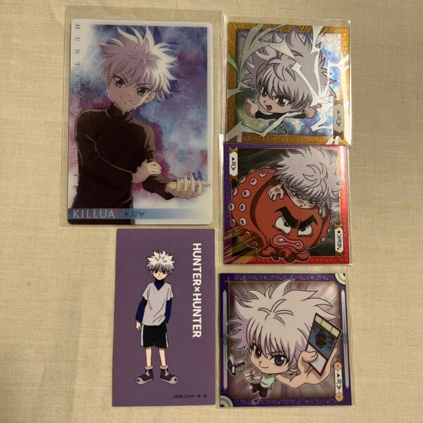 HUNTER×HUNTER ハンターハンター キルア カード シール ステッカー まとめ売り