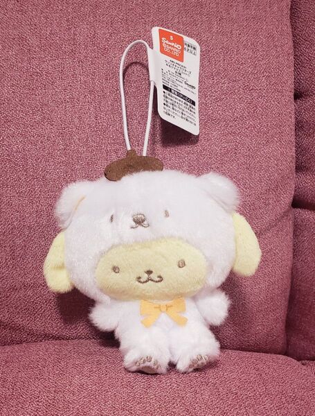 ポムポムプリン みるクママスコット サンリオ ぬいぐるみ Sanrio プライズ品