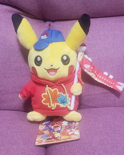 ぬいぐるみ ピカチュウとポケモンのぼり ポケモンセンターヒロシマR ポケセン