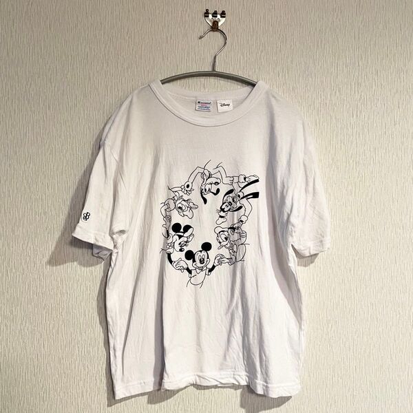 ビームス チャンピオン ディズニー Tシャツ ミッキー ミニー ドナルド デイジー プルート グーフィー