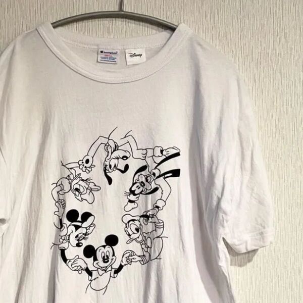 ビームス チャンピオン ディズニー Tシャツ ミッキー ミニー ドナルド デイジー プルート グーフィー