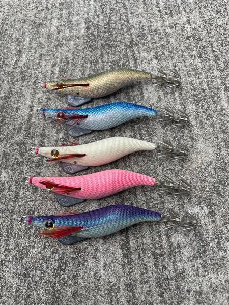 キーストン モンローエギ 2.5号 夜焚きチューン 5本セット オモリグ