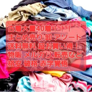 大量 福箱 レディース メルカリ フリマ 転売OK 卸 破格 格安 赤字覚悟 アソートBOX お買い得 40枚まとめ売り