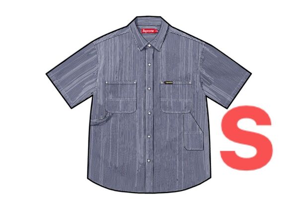 Supreme Loose Fit S/S Denim Painter Shirt "Stripe"