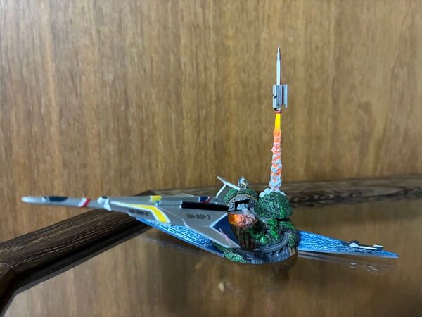 タイムスリップグリコ 警備隊秘密基地 ウルトラセブン ポインター ウルトラホーク