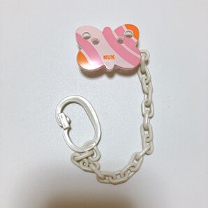 NUK ヌーク おしゃぶりホルダー ちょうちょ