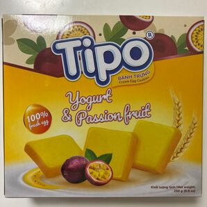 Tipo Yogurt & Passion fruit クリームエッグクッキー 250g