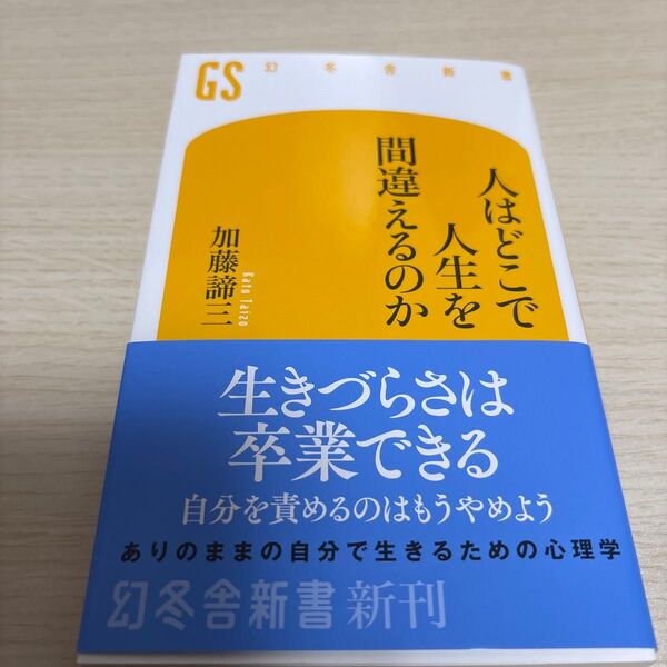 人はどこで人生を間違えるのか (幻冬舎新書 か-33-4) 加藤諦三/著