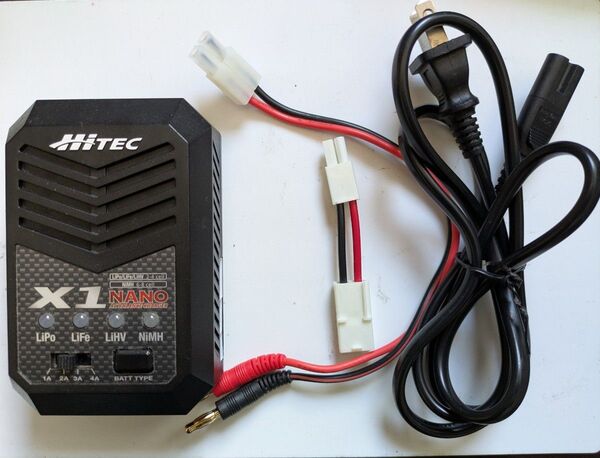 HiTEC ハイテック 充電器 X1 NANO AC BALANCE CHARGER