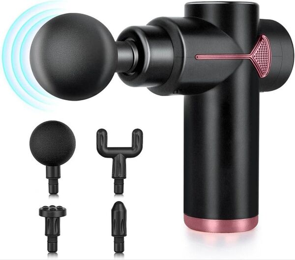 筋膜リリーズガン 2025新登場 MINI筋膜ガン マッサージガン,6段階強力振動 軽量 ミニサイズ 持ち運び 低騒音