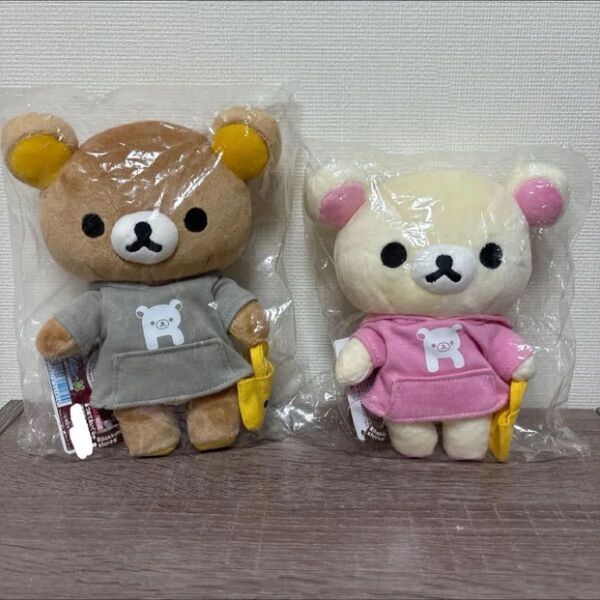 リラックマストア梅田店限定 あつめてぬいぐるみ 梅田店2周年記念 リラックマ&コリラックマ