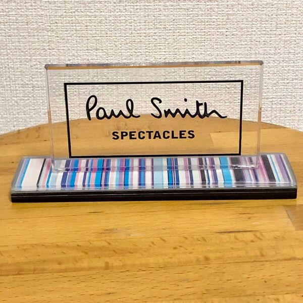貴重 ヴィンテージ 年代物 ポールスミス インテリア オブジェ 置き物 非売品 グッズ paul smith ストライプ ロゴ