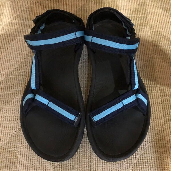 Teva スポーツサンダル ネイビー×ブルー 26cm