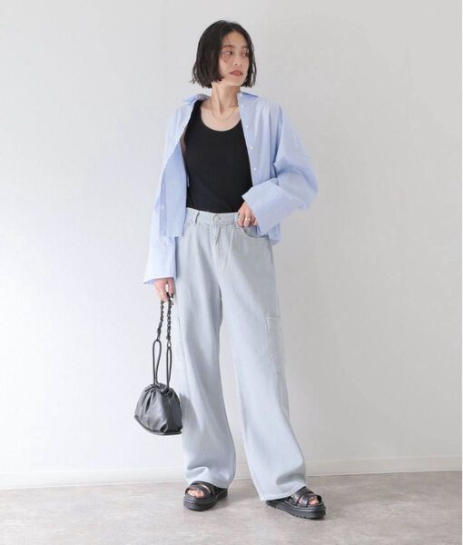 【美品】2023AW JOINT WORKSワイドカーゴパンツ 綿100