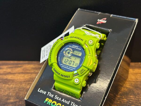 CASIO G-SHOCK フロッグマン(雨蛙) グリーン 未使用美品 腕時計 デジタル