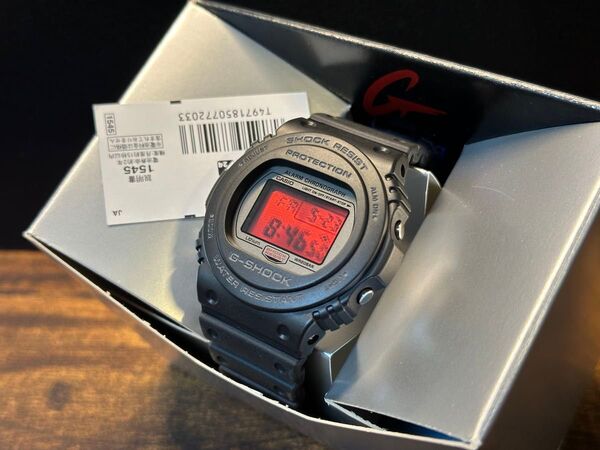 CASIO G-SHOCK DW-5700ML-1JF 25周年限定モデルレッド