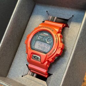 CASIO G-SHOCK DW-6900FL-4MJR レッド完備