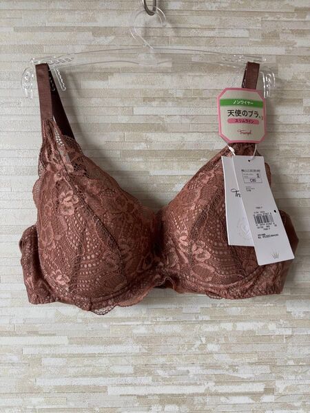 「C80」トリンプ 天使のブラ スリムライン581 ノンワイヤーブラジャー