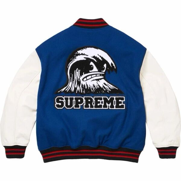 【即完売 XXL】Supreme Wave Varsity Jacket