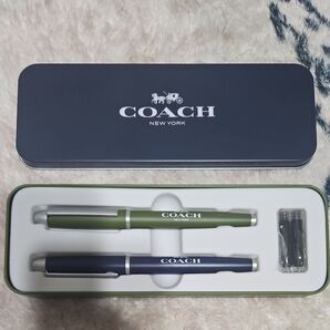 COACH 万年筆 ボールペンセット
