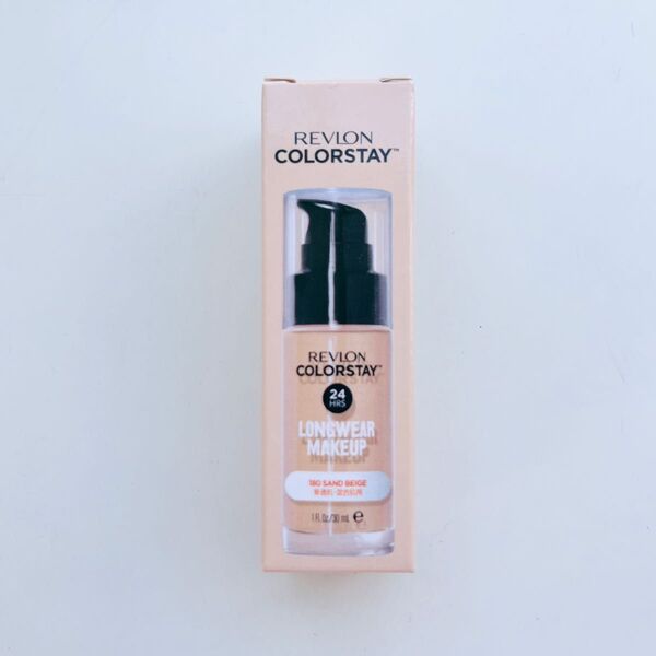 REVLON レブロン カラーステイ ロングウェアメイクアップ 180 sand beige サンプル 試供品