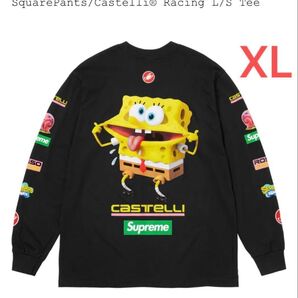 Supreme SpongeBob SquarePants Castelli Racing L/S Tee シュプリーム XL