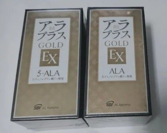 アラプラスゴールドEX 5-ALA 2箱セット