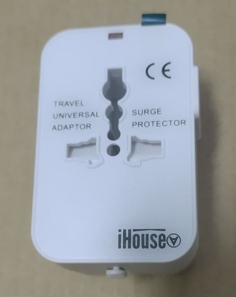 iHouse 海外対応マルチ変換プラグ コンセン変換 2USBポート 全世界対応