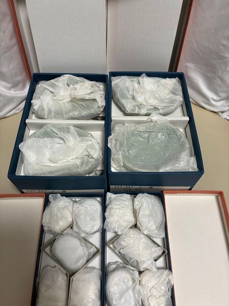 ★未使用★ たち吉 そら豆 箸置き&豆皿 2セット