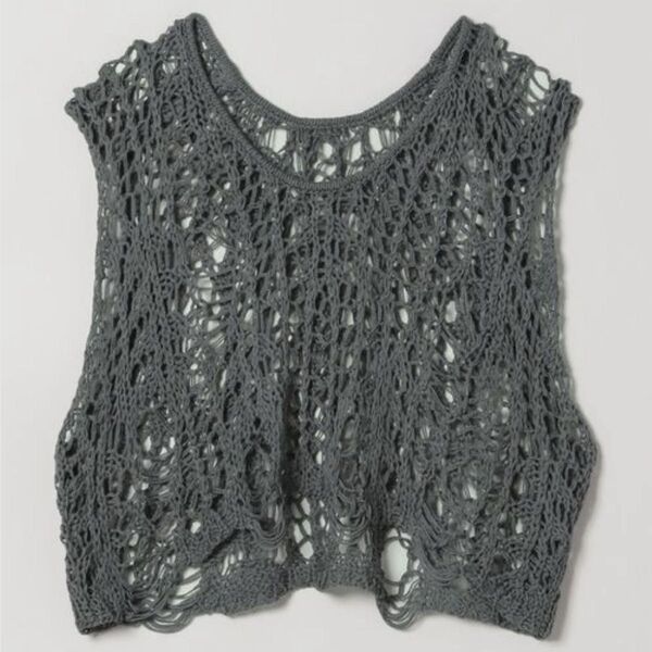 JEANASIS クラッシュニットNS 美品