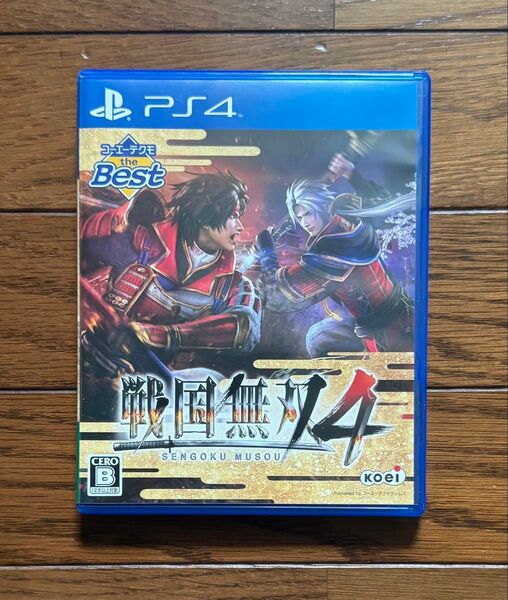 【正常動作品】 PS4 戦国無双4 プレステ4 ゲームソフト カセット