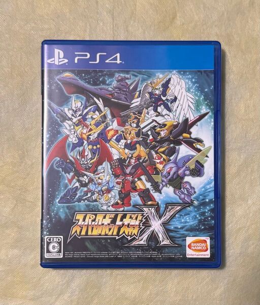 【正常動作品】 PS4 スーパーロボット大戦X プレステ4 ゲームソフト カセット