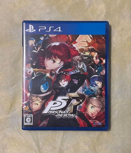 【正常動作品】 PS4 ペルソナ5 ザ・ロイヤル PERSONA 5 THE ROYAL プレステ4 ゲームソフト カセット