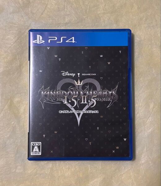 【正常動作品】 PS4 キングダム ハーツ HD 1.5+2.5 リミックス KINGDOM HEARTS プレステ4 カセット