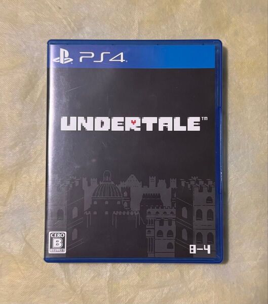 【正常動作品】 PS4 アンダーテイル UNDERTALE プレステ4 ゲームソフト カセット