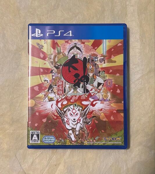 【正常動作品】 PS4 大神 絶景版 HDリマスター プレステ4 ゲームソフト カセット CAPCOM