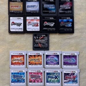 【全ソフト動作確認済み】 DS 3DS ポケットモンスター 全17点セット まとめ売り POKEMON ポケモン *ソフトのみ