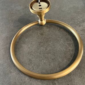 真鍮 タオルリング 未使用品 インスタ映え