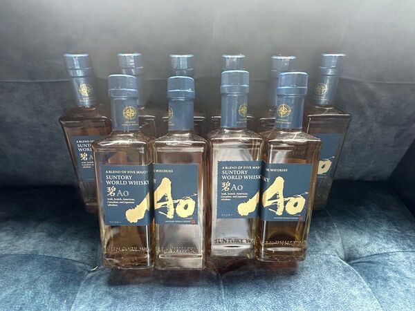 サントリー ウイスキー 碧 Ao 350ml 10本 ミニボトル ハーフボトル
