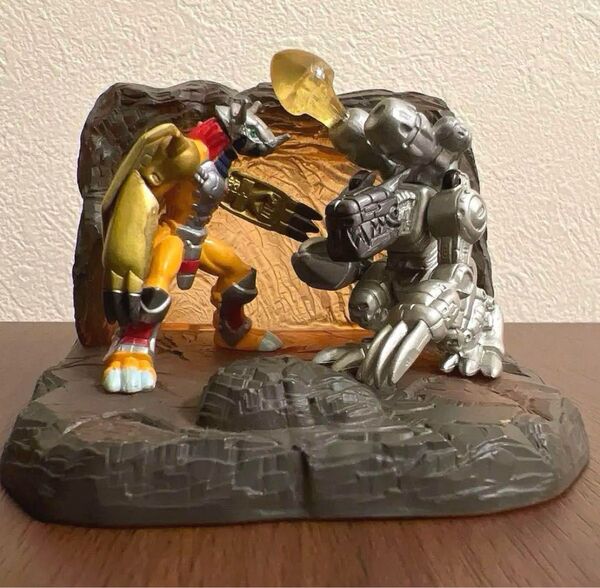 デジモンアドベンチャー デジモンウォーズ ウォーグレイモン VS ムゲンドラモン フィギュア
