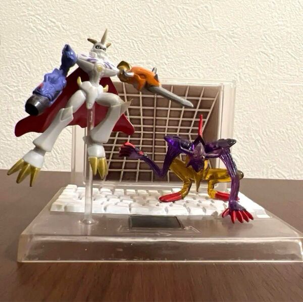 デジモンアドベンチャー デジモンウォーズ オメガモン VS ディアボロモン フィギュア