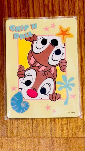 ディズニーストア じゃんけんカード チップ&デール