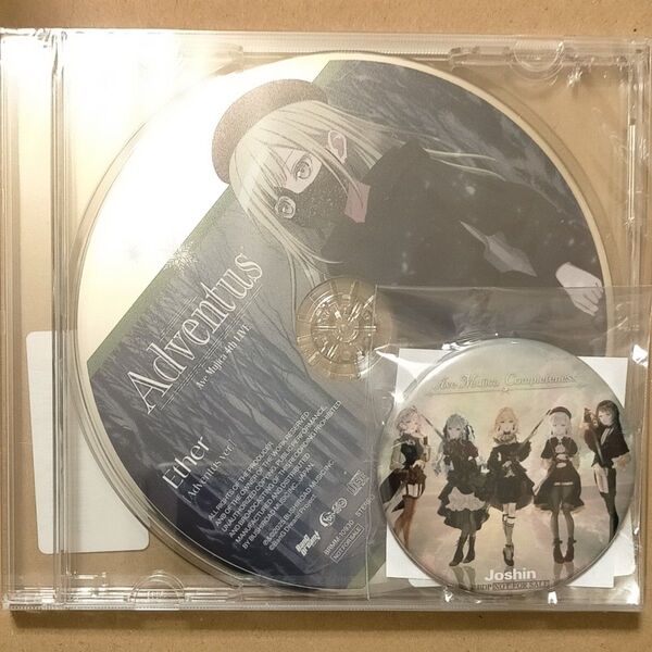 Ave Mujica 「Completeness」 特典 缶バッジ CD モーティス