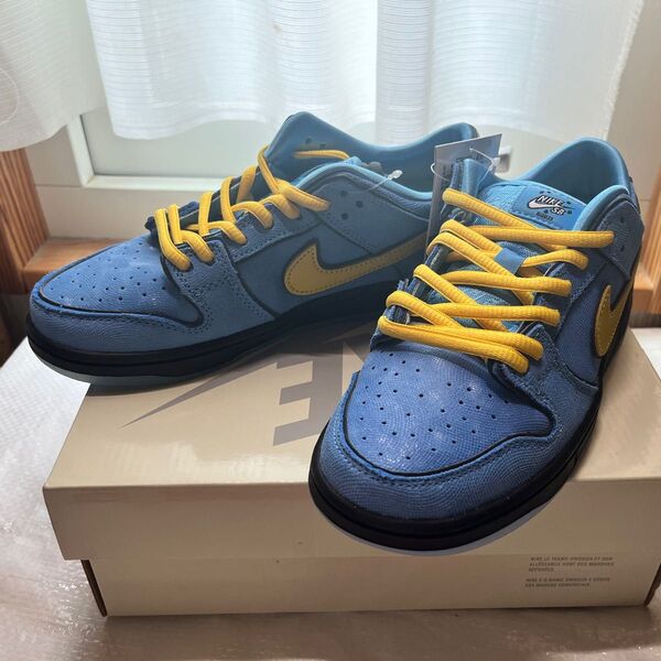 The Powerpuff Girls × Nike SB PS Dunk Low Pro QS "Bubbles" (22cm)