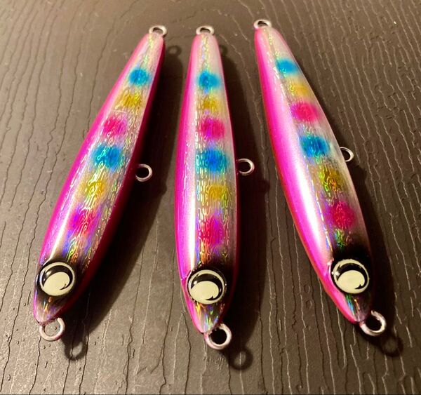 ぶっ飛び君95S ラトルSP フックレス(魚矢 UOYA 極上カラー Wピンクレインボー) 3個セット