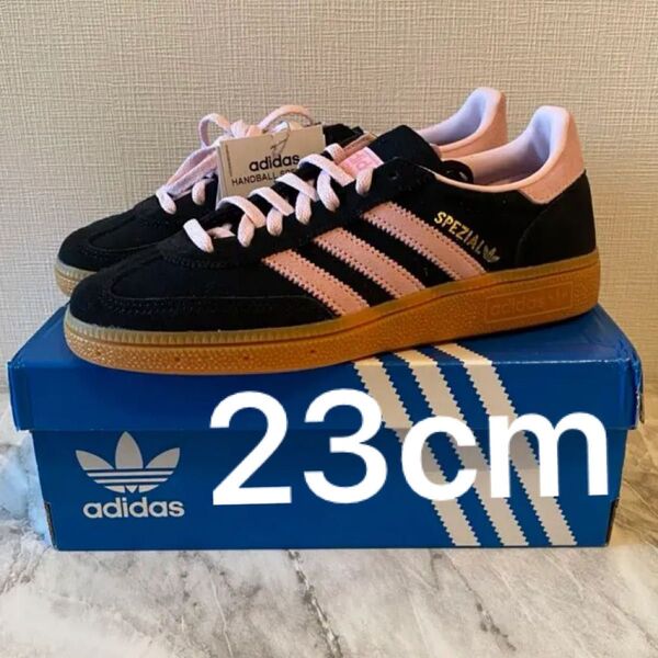 新品未使用 アディダス adidas originals Handball Spezial クリアピンク 23cm