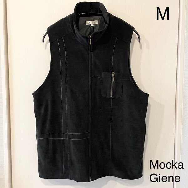 Mocka Gene ジレ ベスト M ブラック