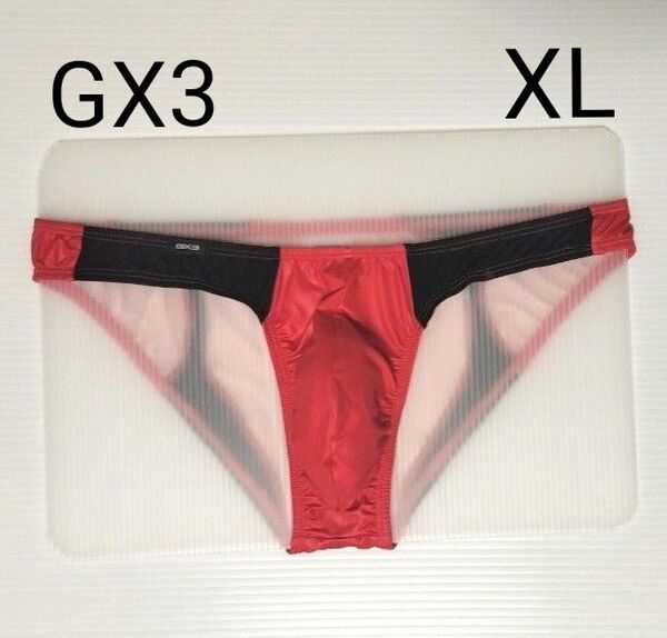 【GX3】FUSION カラー ウルトラVビキニ レッド XL