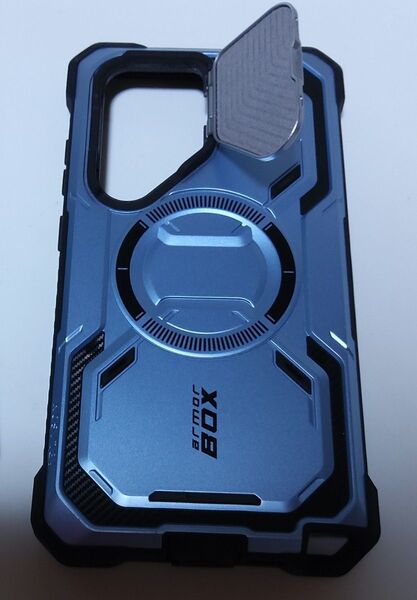 Galaxy S 24 Ultra 専用 アーマーケース I-blason メタリックブルー ほぼ新品